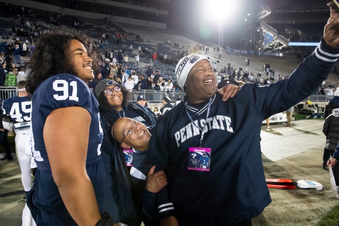 Penn State coach James Franklin Dvon Ellies